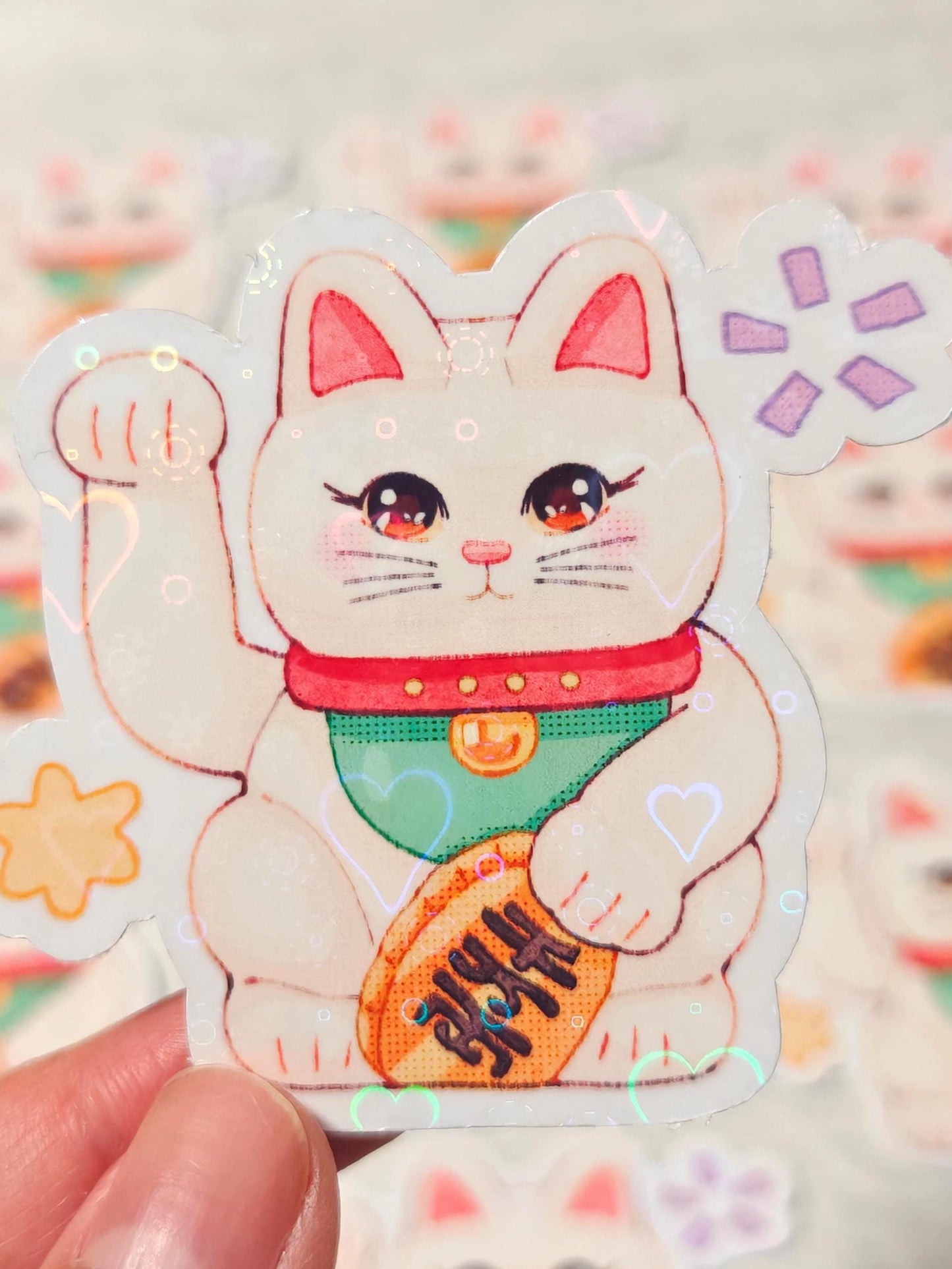 Cute Maneki Neko Sticker