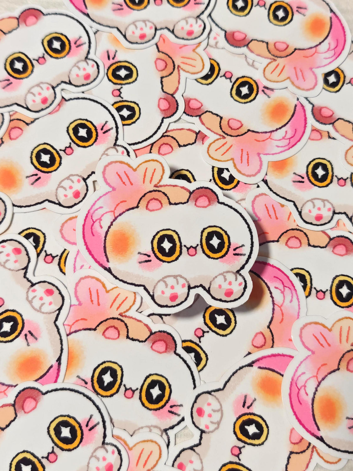 Glossy Mercat Vinyl Sticker