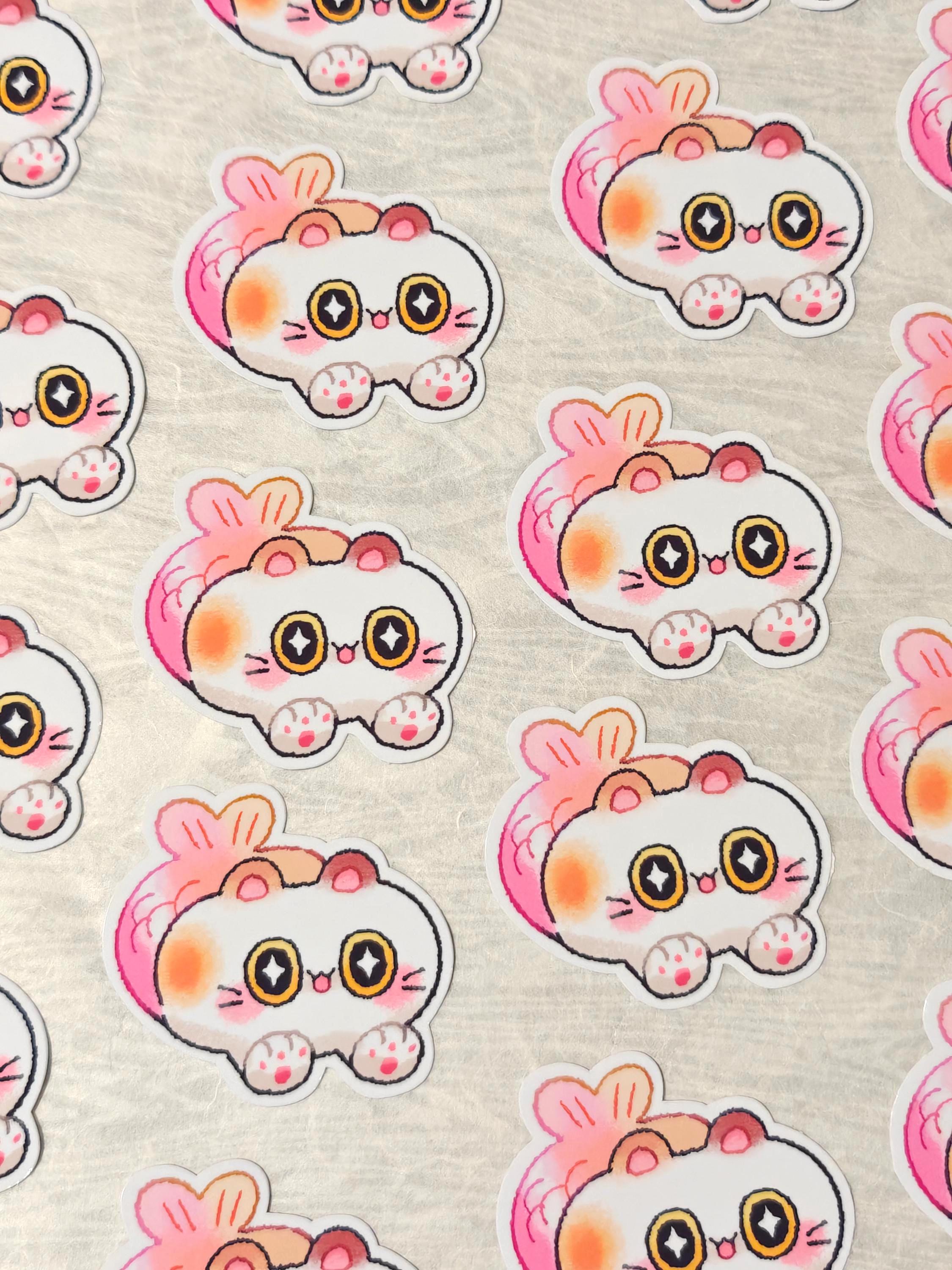 Glossy Mercat Vinyl Sticker