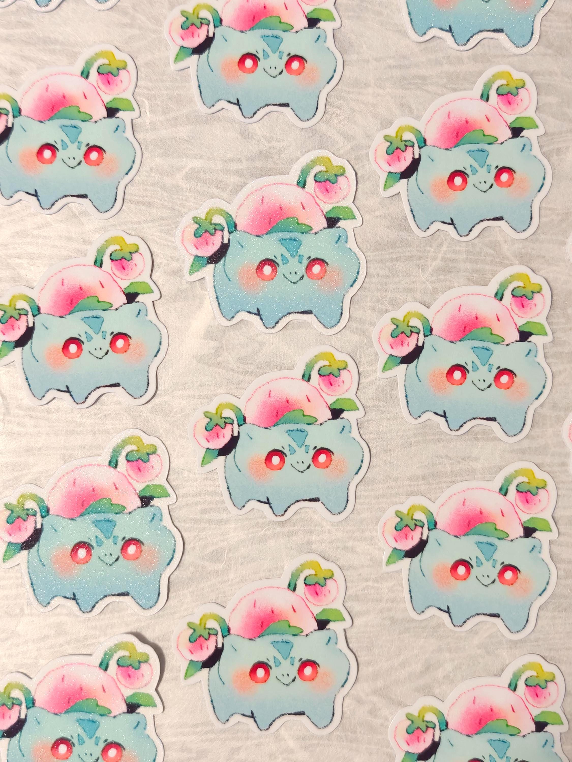 Glossy Pocket Friends Vinyl Sticker ~ Bulbasaur Bao