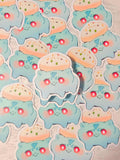 Glossy Pocket Friends Vinyl Sticker ~ Bulbasaur Bao