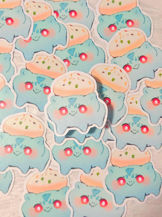 Cute Pokémon Sticker ~ Bulbasaur Bao