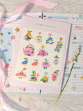 Glossy Pikmin Vinyl Die-Cut Sticker Sheet
