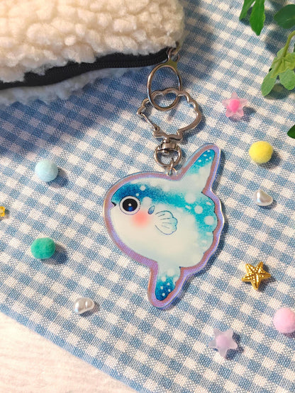 Cute Acrylic Keychain - Mola Mola