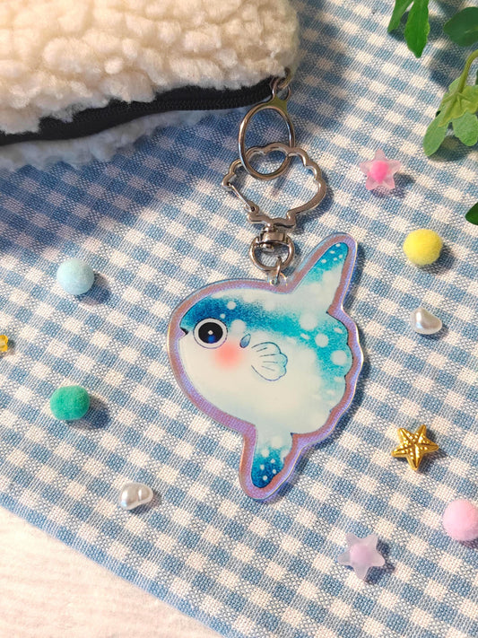 Cute Acrylic Keychain - Mola Mola