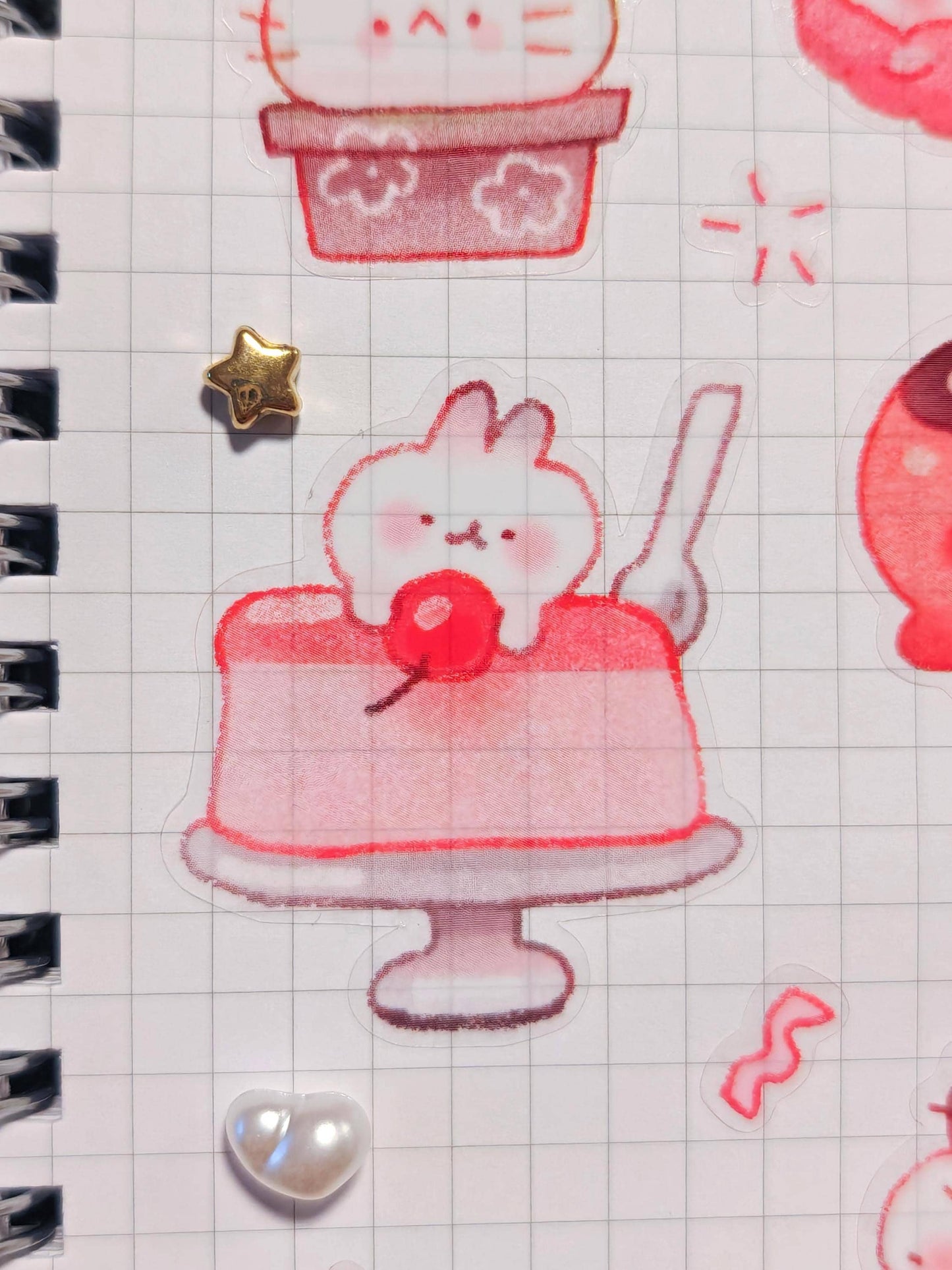 Super Cute Munchie Friends Sticker Sheet