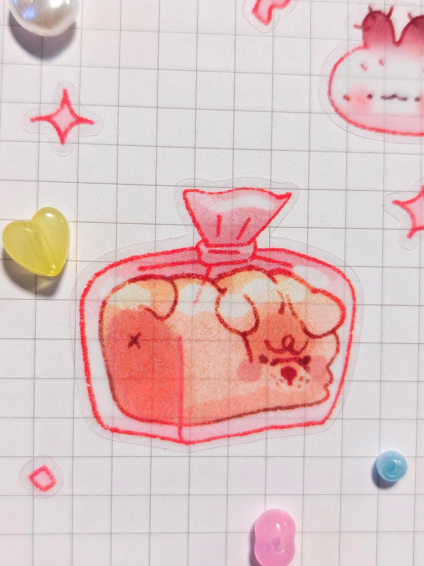 Super Cute Munchie Friends Sticker Sheet