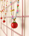 Handmade Tomato Charm Necklace