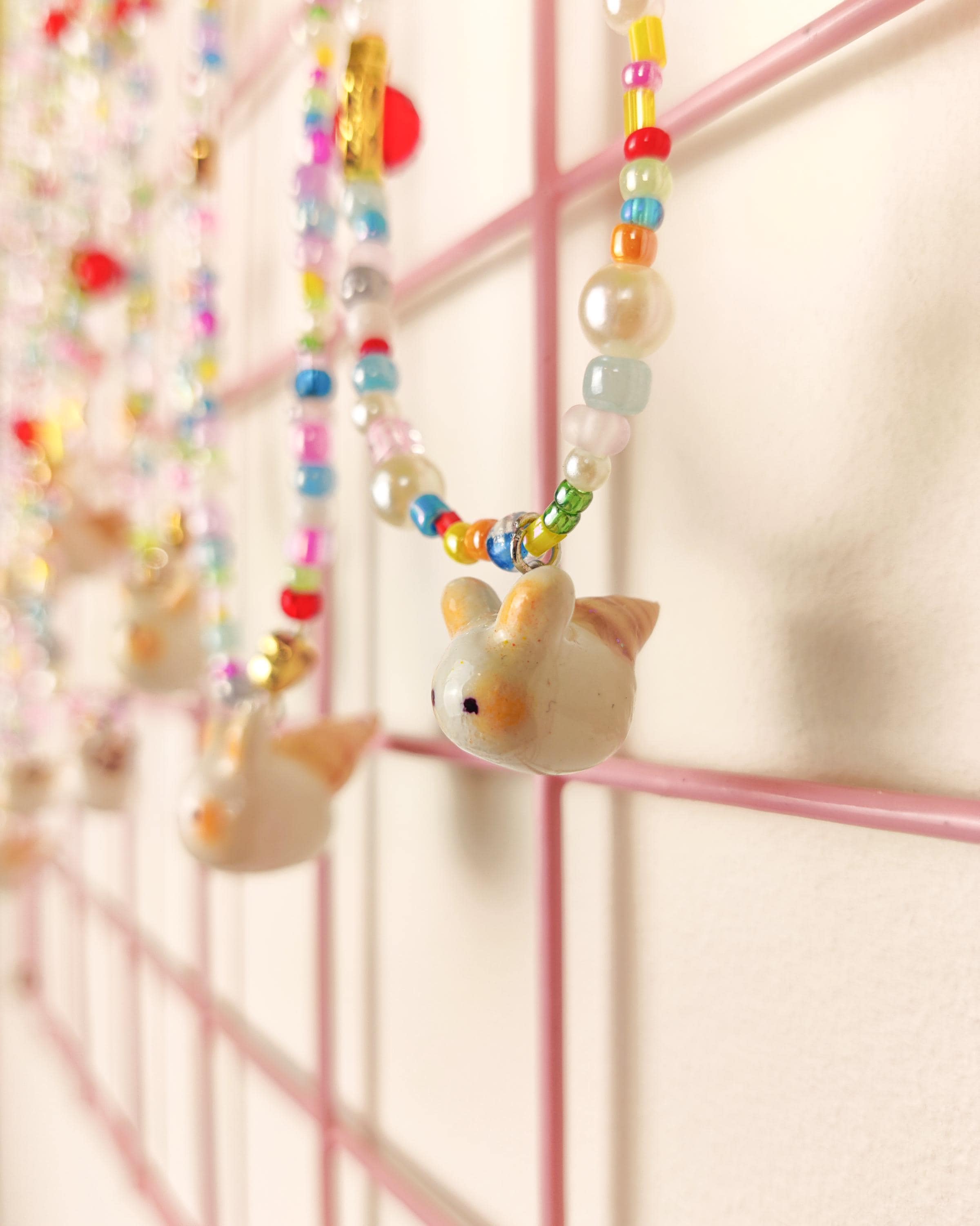 Handmade Sea Bunny Necklace