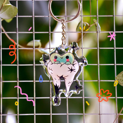 Rotten Tooth Keychain