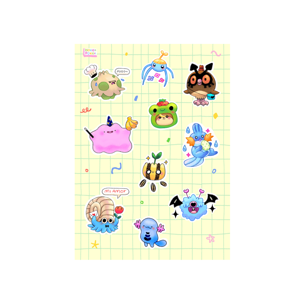 Ditto Sticker Sheet