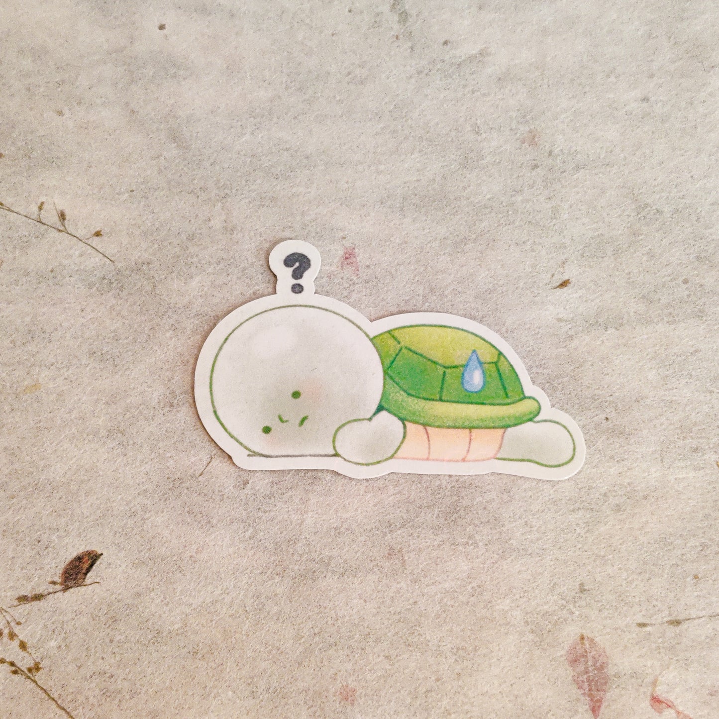 Smiski Turtle Sticker