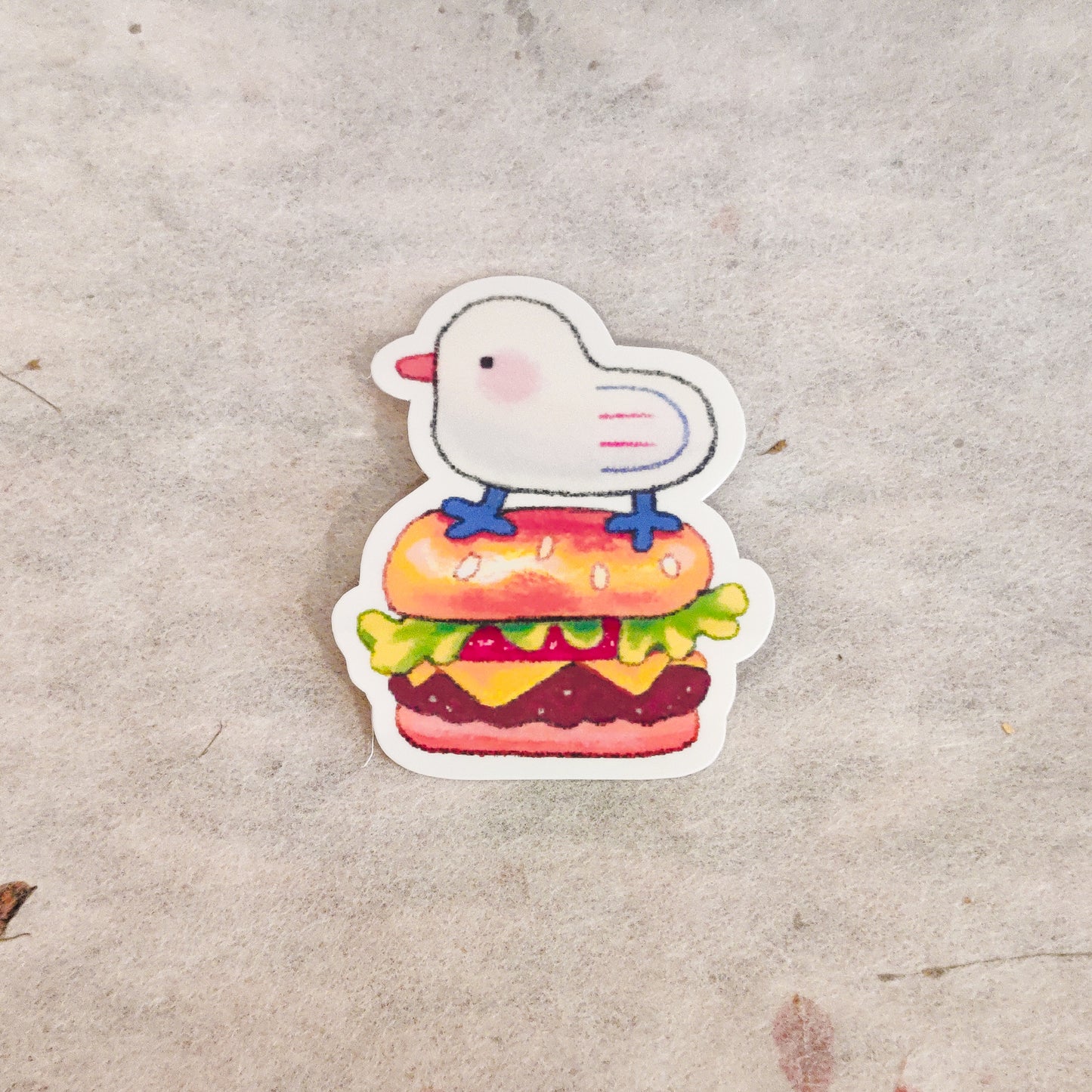 Gull Burger Sticker