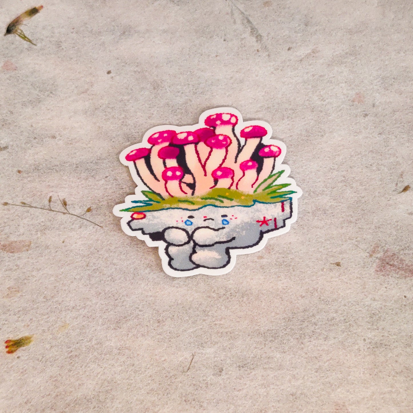 Mushroom Golem No. 2 Sticker